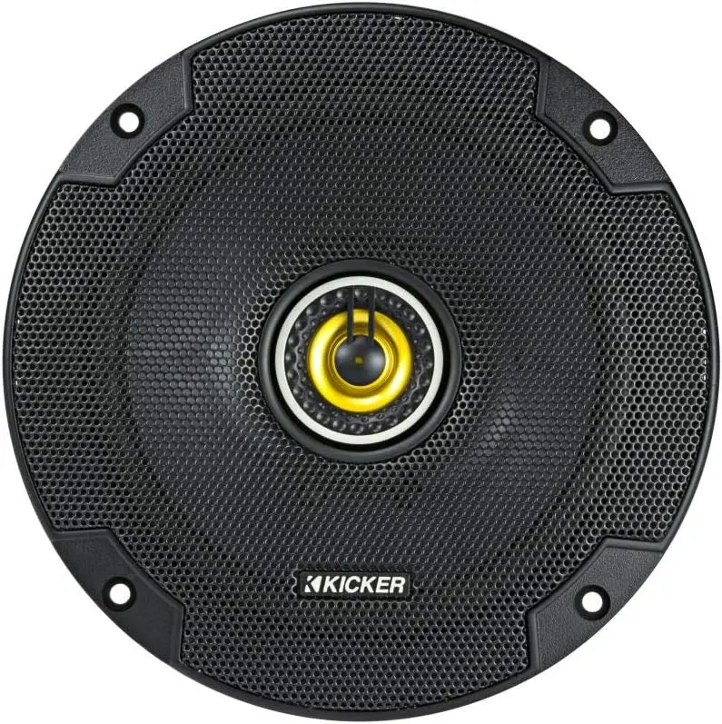 KICKER 46CSC654 CS-Series CSC65 6.5-Inch (160mm) Coaxial Speakers, 4-Ohm (Pair)