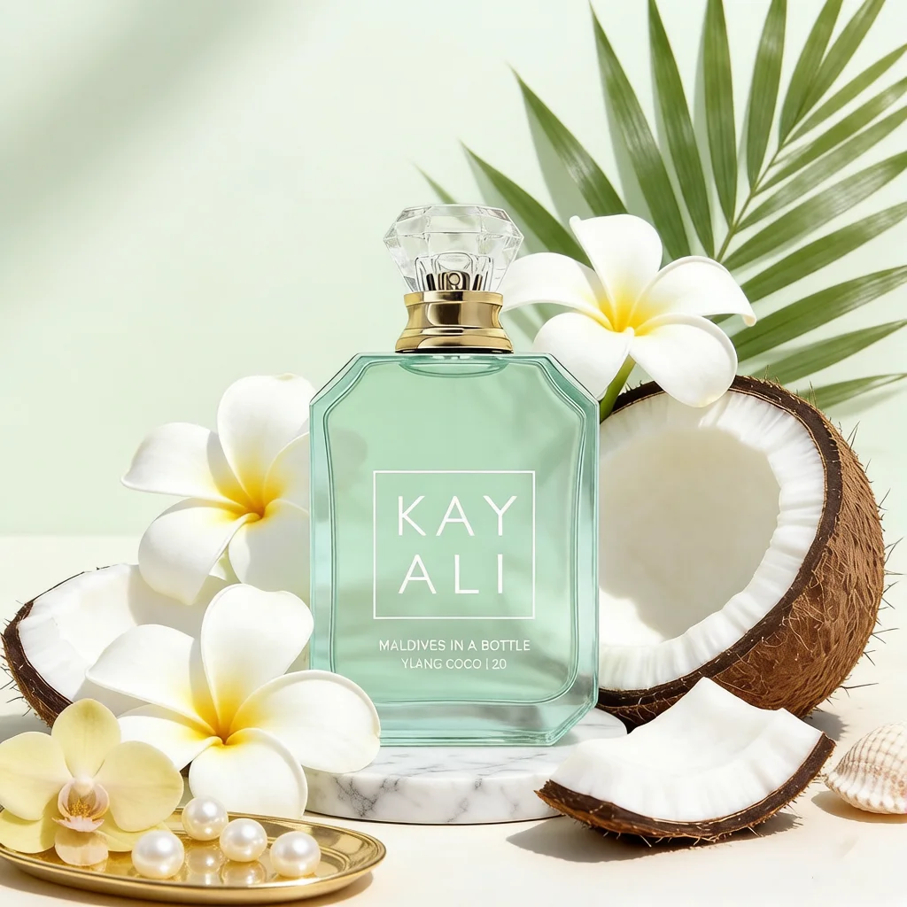 

Hot Sale Kayali Maldives In A Bottle Ylang Coco 20 EDP 50ml Fresh Coconut Floral Scent Unisex Perfume