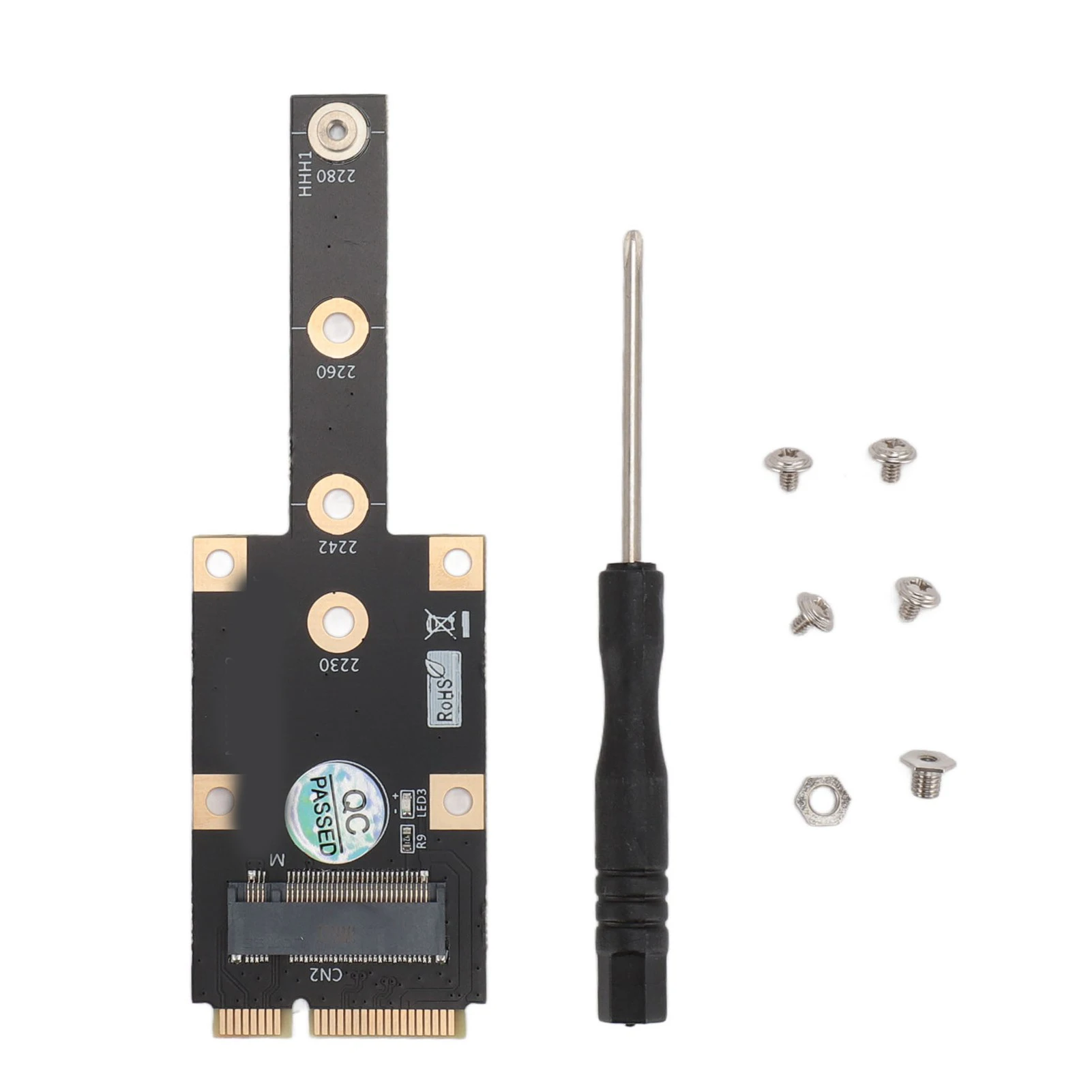 محول M.2 NGFF NVME SSD محول PCIE صغير إلى M.2 M محول مفتاح لـ 2230 2242 2260 2280 M.2 SSD