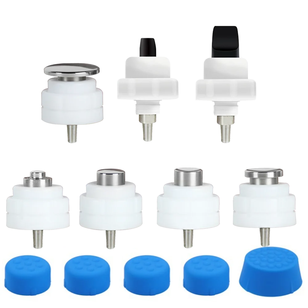 

New Shockwave Therapy Machine Probe Shock Wave Replacement Accessories Relieve Pain ED Physiotherapy Stainless Steels heads
