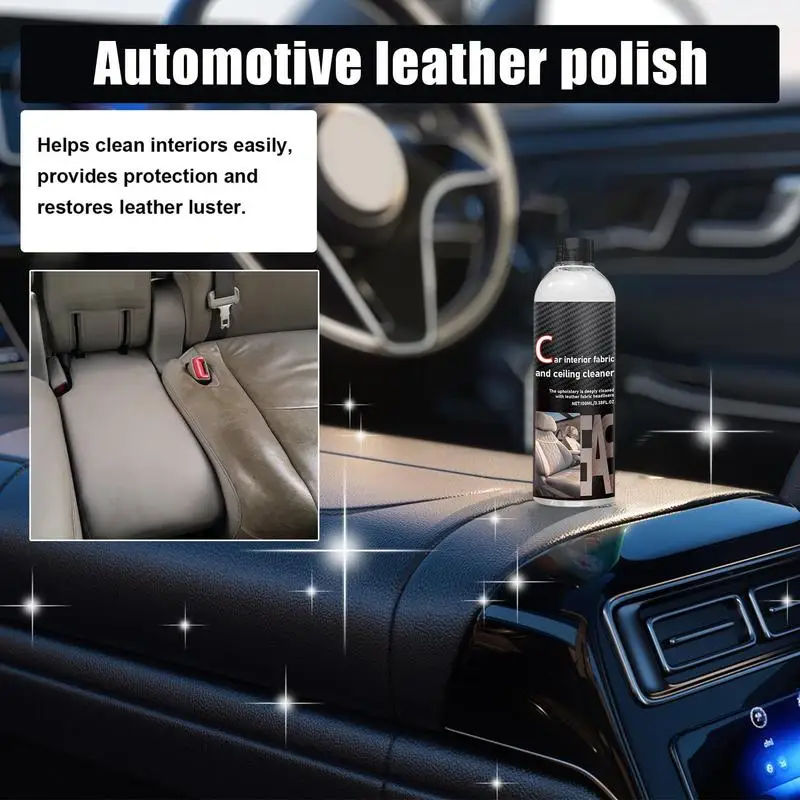 

Car Refurbishment Cleaning Agent Parts Refurbish Agent Waterproof Polishing Agent Non-Greasy Multifunctional Car Polish Spray