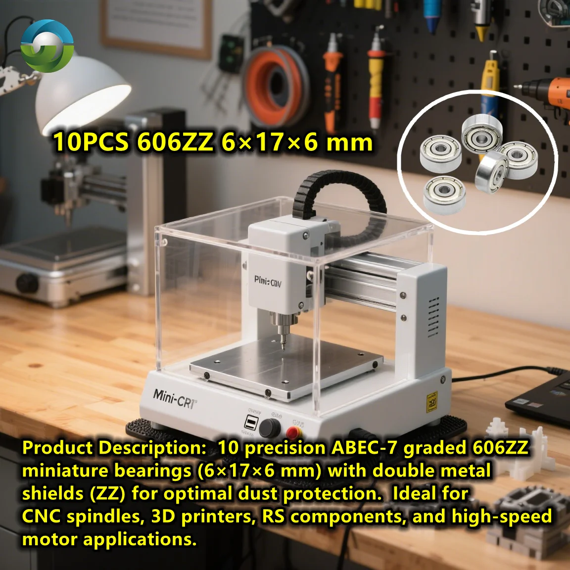 10P 606ZZ Bearing A…