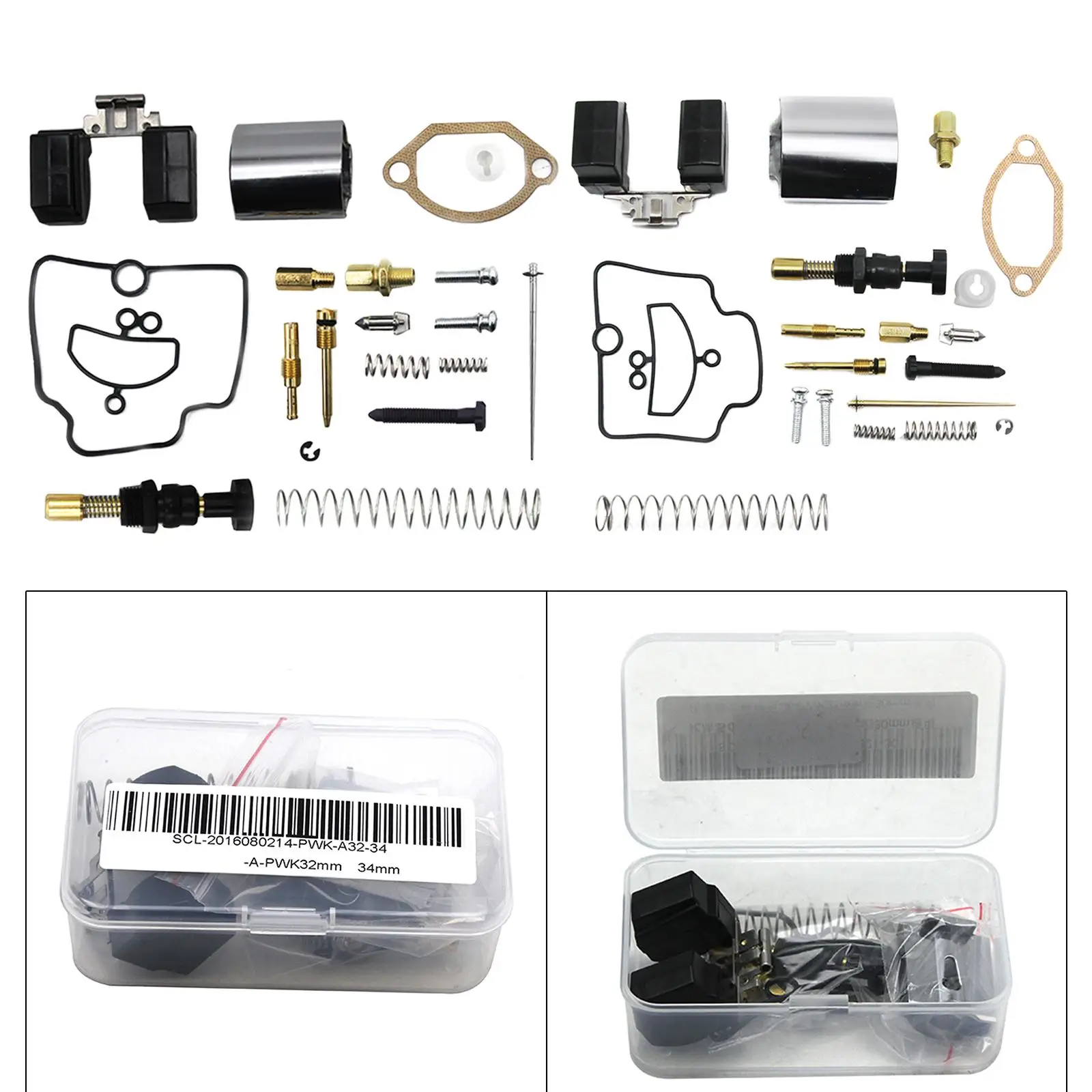 Carburetor Repairing Kit Metal Replacement Set for Motorcycle PWK Koso 24 26 28 30 32 34 36 3