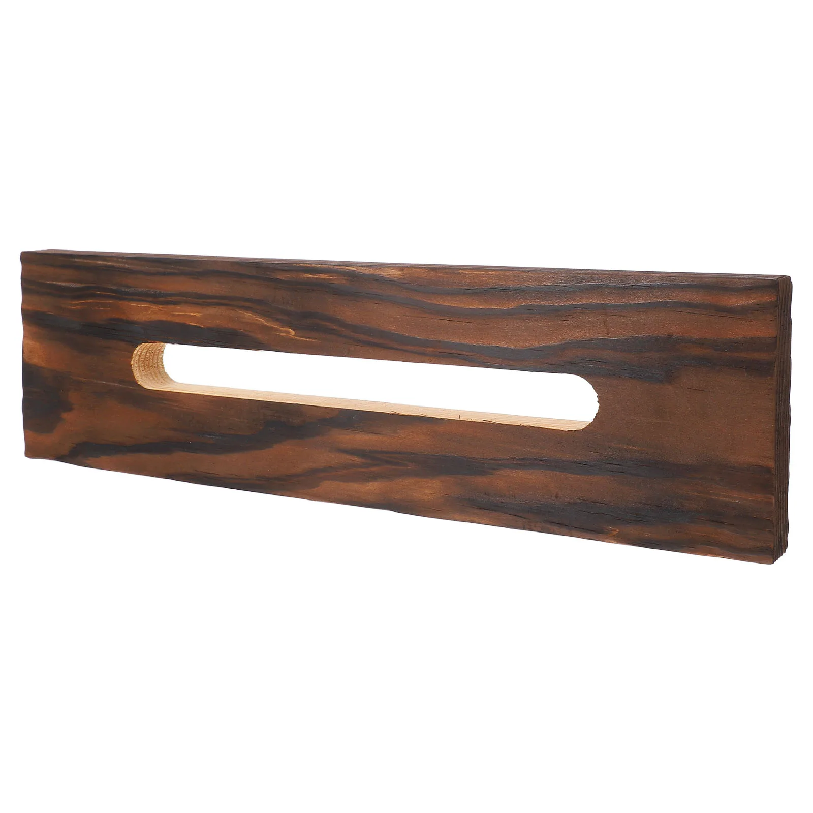 

Fish Tank Waterfall Fountain Landscape Rustic Wood Board Recycling Fountain Wooden Prop Aquarium Decoration Supply
