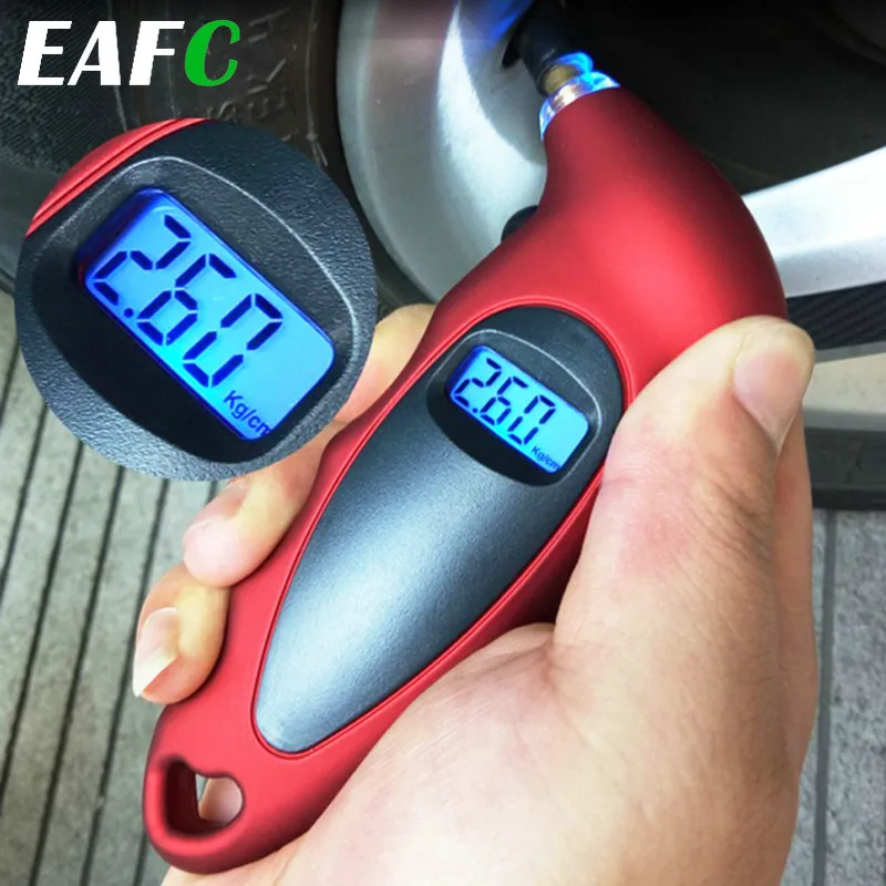 Car Electronic Tire Pressure Gauge Barometer Tire Pressure Tester Wheel Protection Universal Accessories Vehicle Inspection Tool