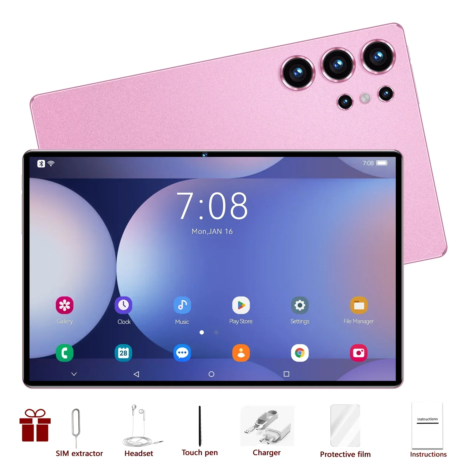 2025 S25 UItra Tablet Android 15 Tablette 22GB+2T Tablet PC WiFi Snapdragon 8 Gen3 Original Global Version 5G Dual SIM Card