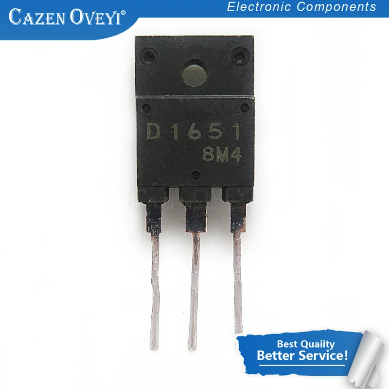 Stable Performance 5pcs/lot 2SD1651 D1651 TO-3P new original In Stock On Time Delivery