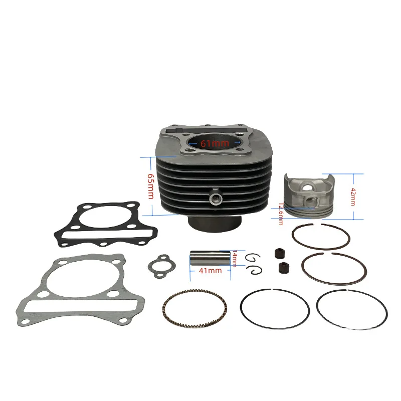 Motorcycle Cylinder Parts Suzuki UZ125 V125 UM125T Licai 125 Cylinder Piston Rings