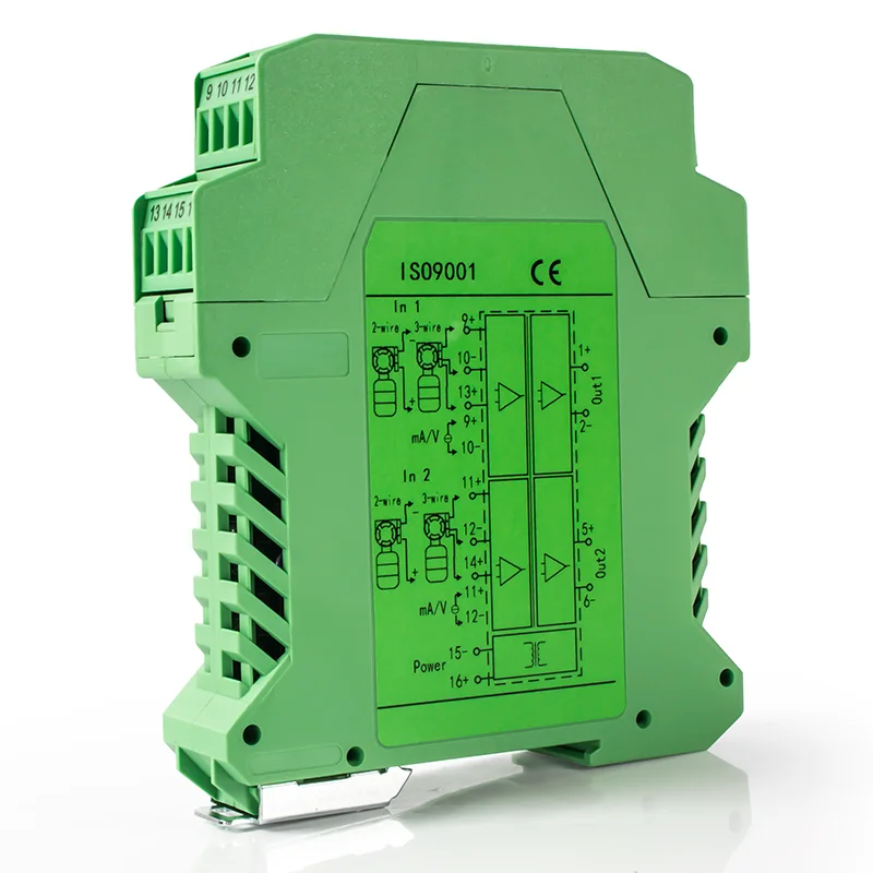 4-20mA Signal Converter Isolator 1 In 1 Out 0-10V to 4-20mA Signal Isolator 4-20mA to RS485 DC Analog Signal Isolator