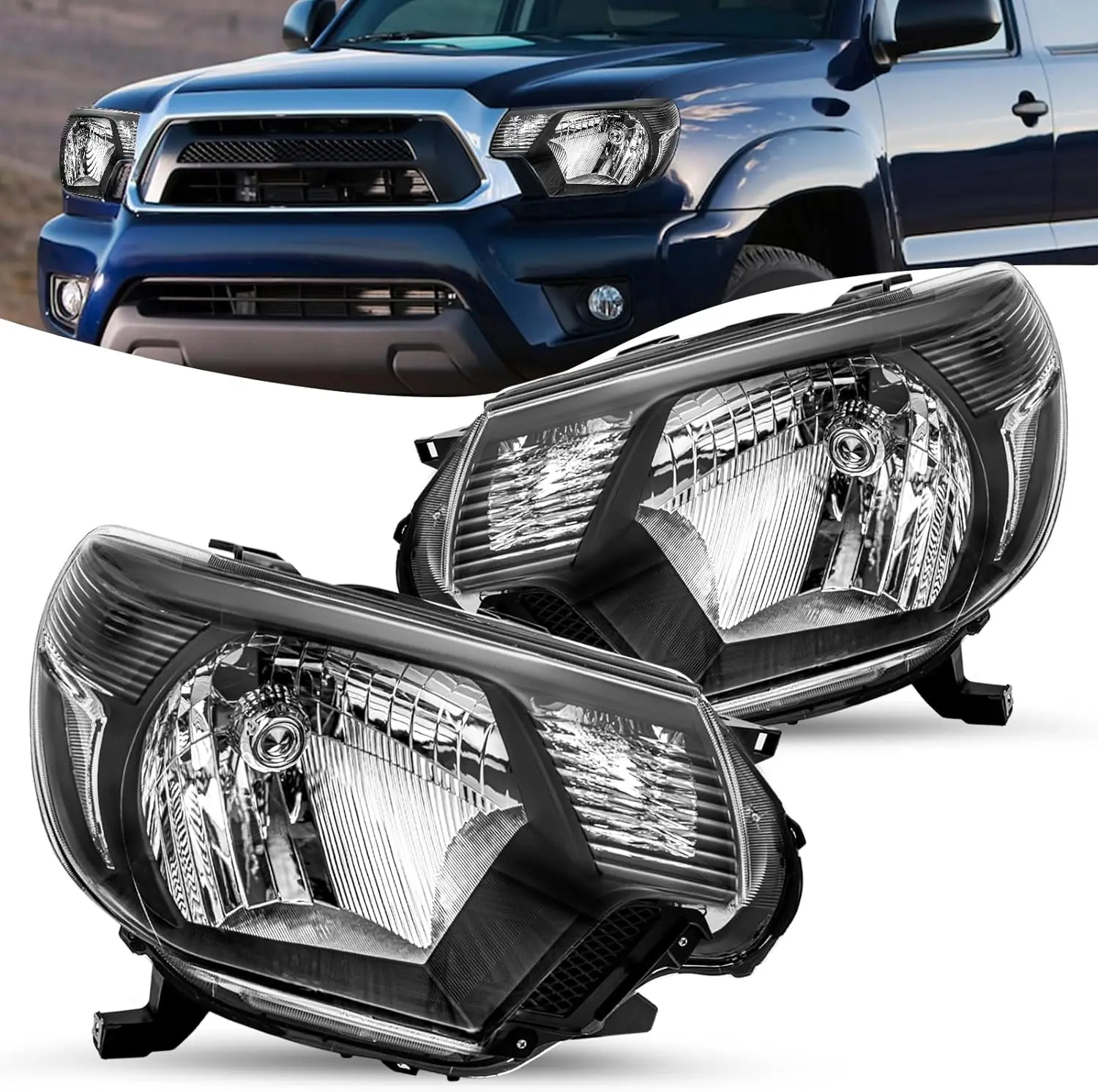 

Подходит для фар Toyota Tacoma 2012, 2013, 2014, 2015, в сборе, фары в сборе, совместимые с головой Toyota Tacoma 12, 13, 14, 15,