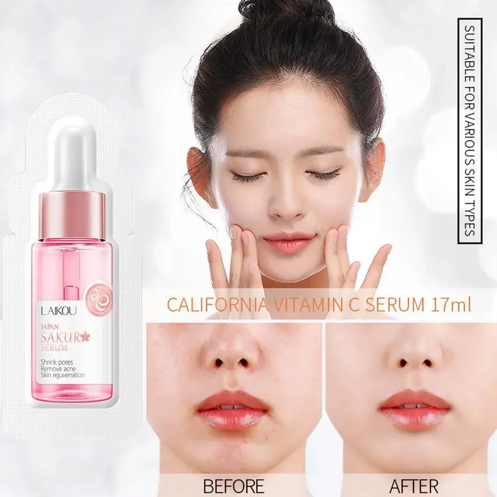 Lot 1ml Hyaluronic Acid Japan Peptide Serum Whitening Skin Hydration Relieve Face Care Vc Moisturizing Brighten