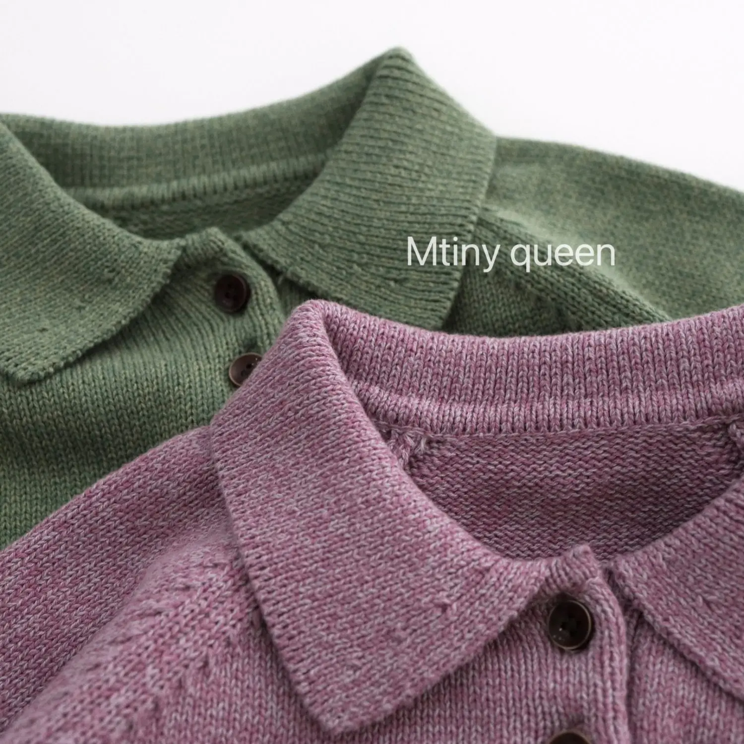 Kids Sweater Turn Down Collar Girls Knit Wear Warm Boys Sweaters Cotton Kids Girls Knit Wear 1-7 Y