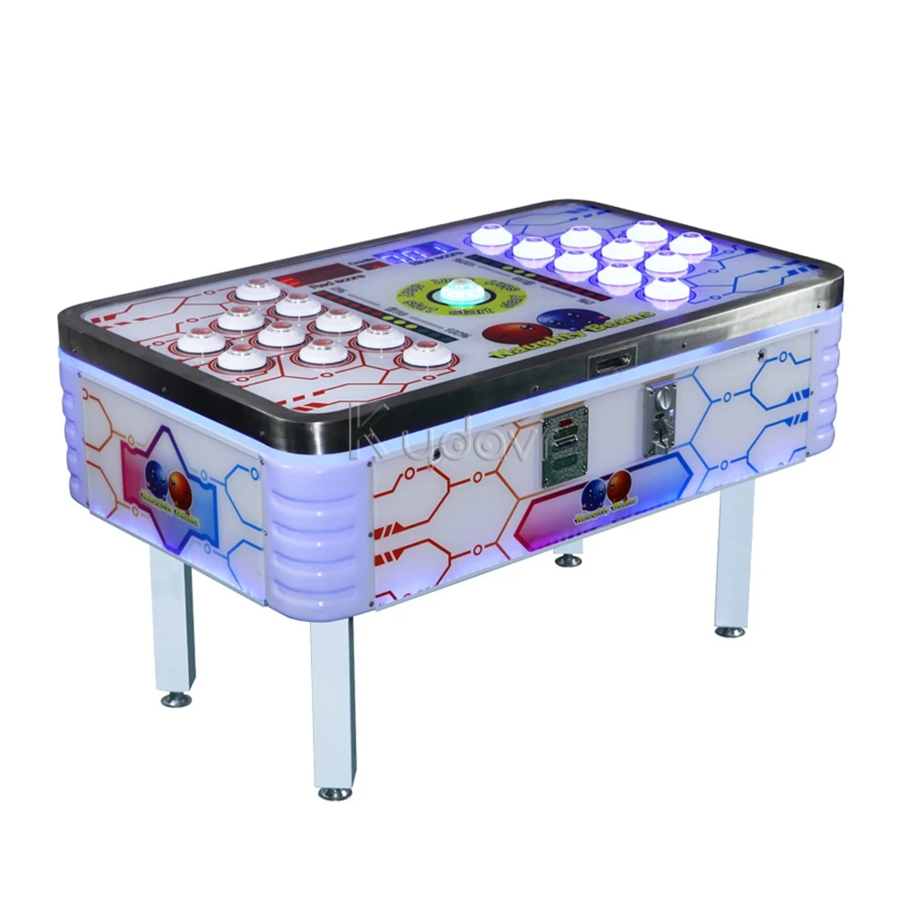 Gold Seller Coin Operated Amusement Park Two Player Speedy Visual Hand-Eye Coordination Light Battle Test Challenge Quick Reacti