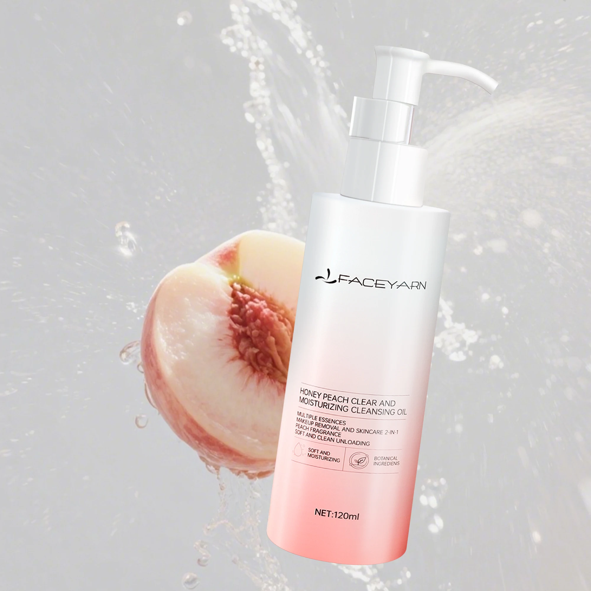 

Pleasant peach fragrance ,Powerful make-up remover，Séfralls Peach Moisturising Make-up Remover 120ml,Birthday and Valentine gift