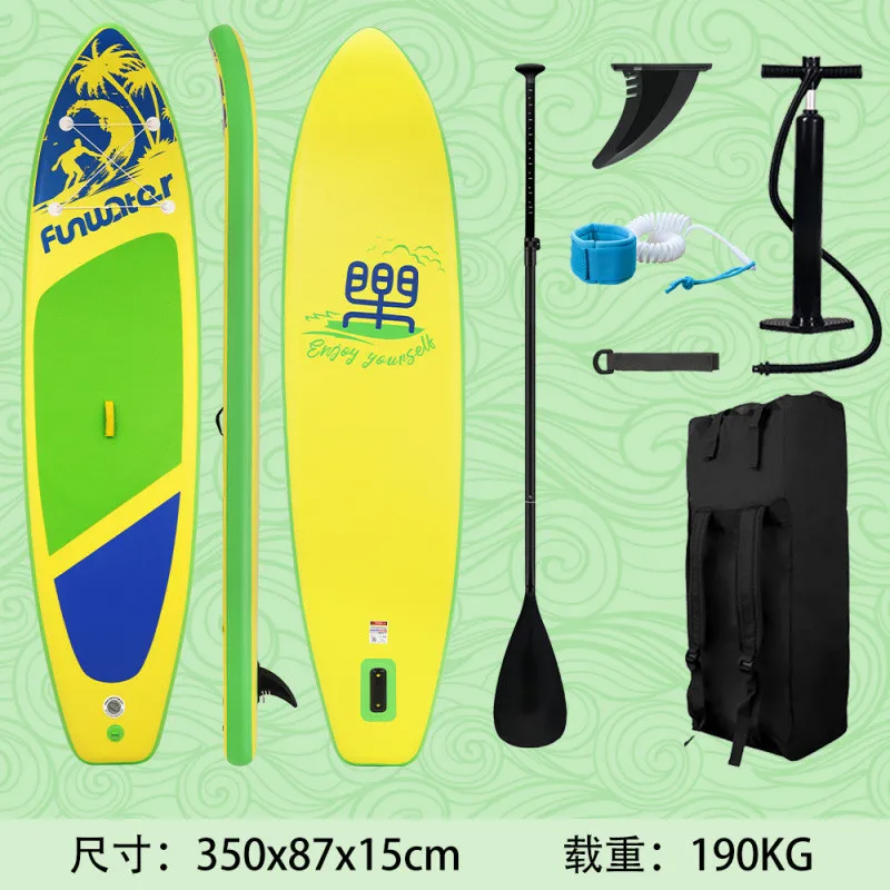 Hot sale PET Surfing Board with sup Paddle Surfboard PaddleBoard of Accessories Inflatable StandUp Paddle Board