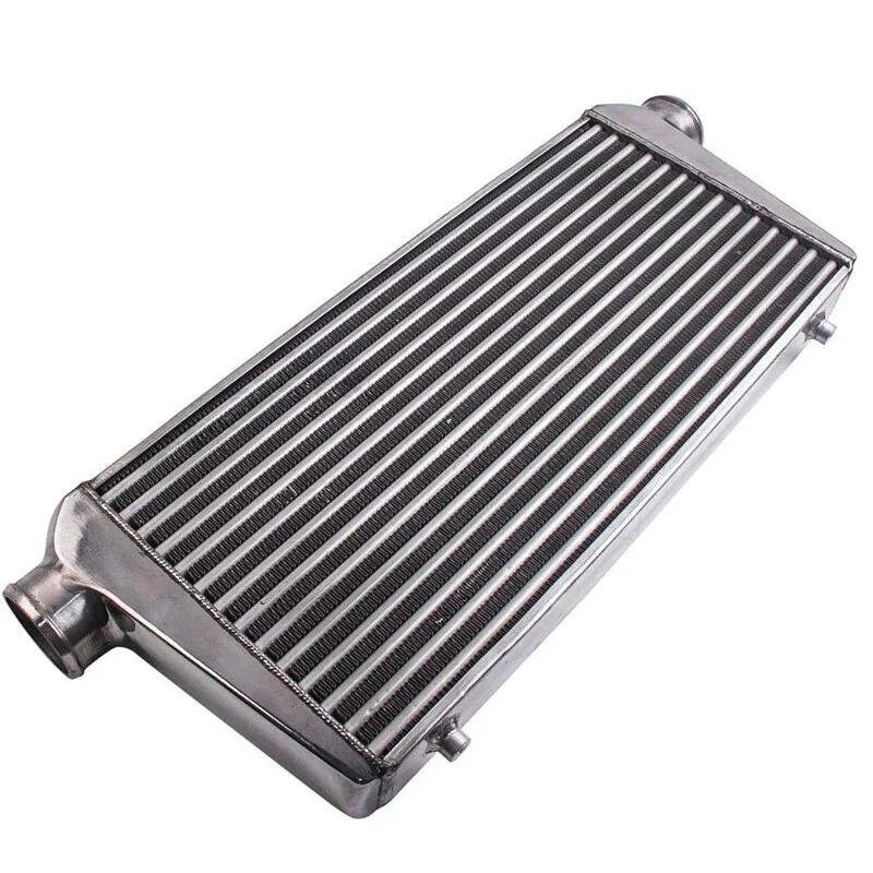 مبرد داخلي عالمي كامل من الألومنيوم Fmic Turbo مقاس 31 بوصة × 13 بوصة × 3 بوصة أنبوب وزعنفة فضي TI-0178