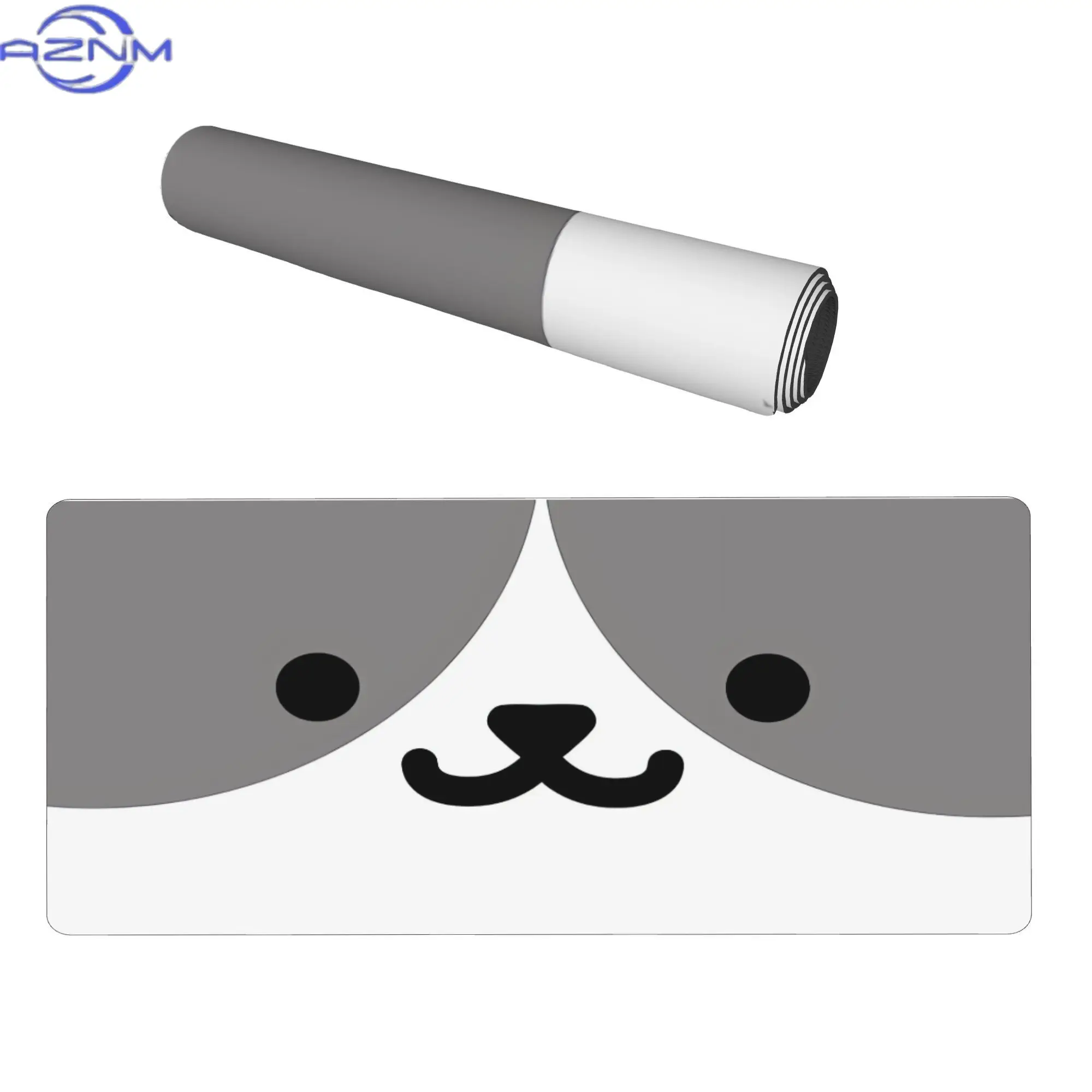 Neko Atsume Rascal Desk Mats Stylish Desk Mat for  Workspace Decor Great for Adding Texture and Visual Balance