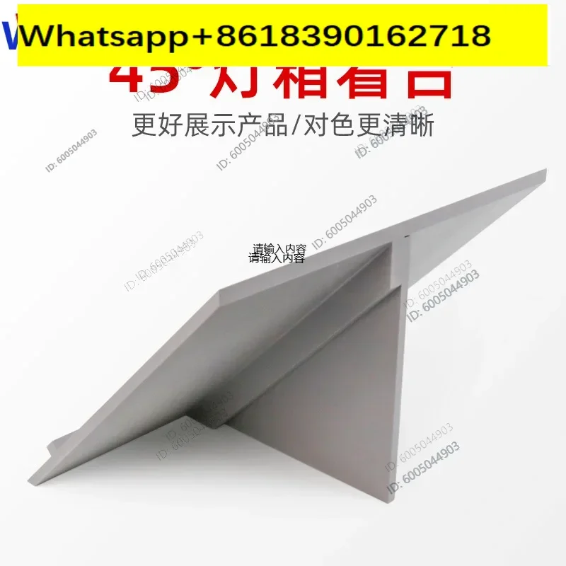 gray 45 ° degree standard light source color light box stand light source box kanban sample table inclined plate placement table