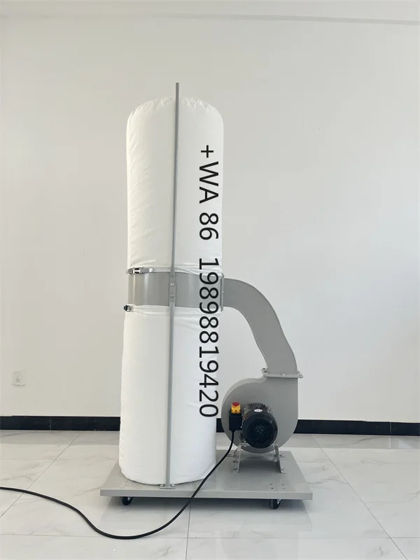 

Dust Collector with Collection Bag and Mobile Base MF9022 1,300 CFM 5-Micron Woodworking