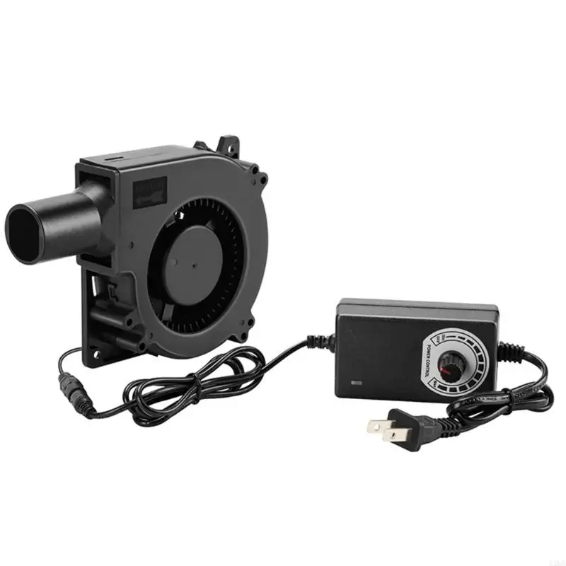 For Kitchen Grill Ventilation System Portable Blower with Duct Speed Control