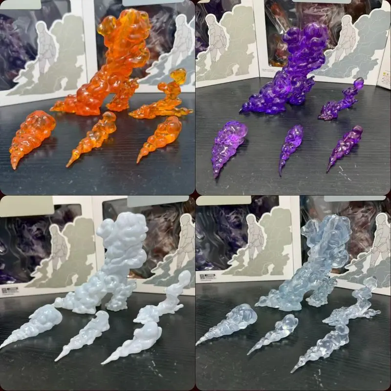 

Набор аксессуаров для создания эффектов дыма и тумана 1/12, ручной работы, универсальный, для фигурок, диорам и сцен, в коробке