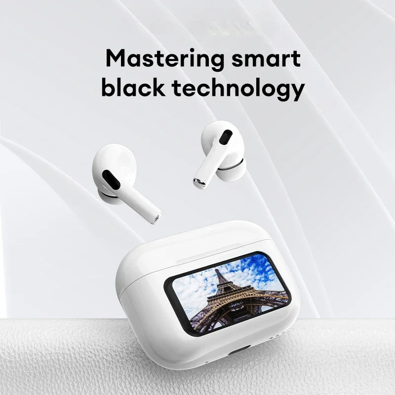 Choice HY-Y11 Noise Reduction Earbuds Wireless Bluetooth Earphones HD Mic Call Earbuds LED Touch Screen Control Touch Screen New