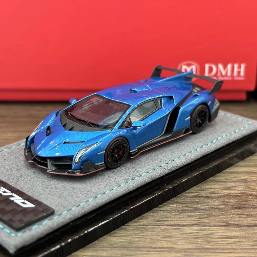 Existencias DMH 1/64 Veneno, modelo de coche de resina de cinco colores en regalo de colección 2025