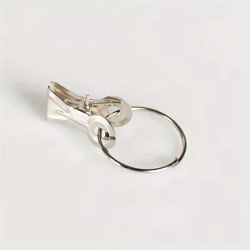 20Pcs Stainless Steel Curtain Clips With Hooks Shark Clip Hanging Clamps Window Curtain Hook Clips For Home Decoration Crafts