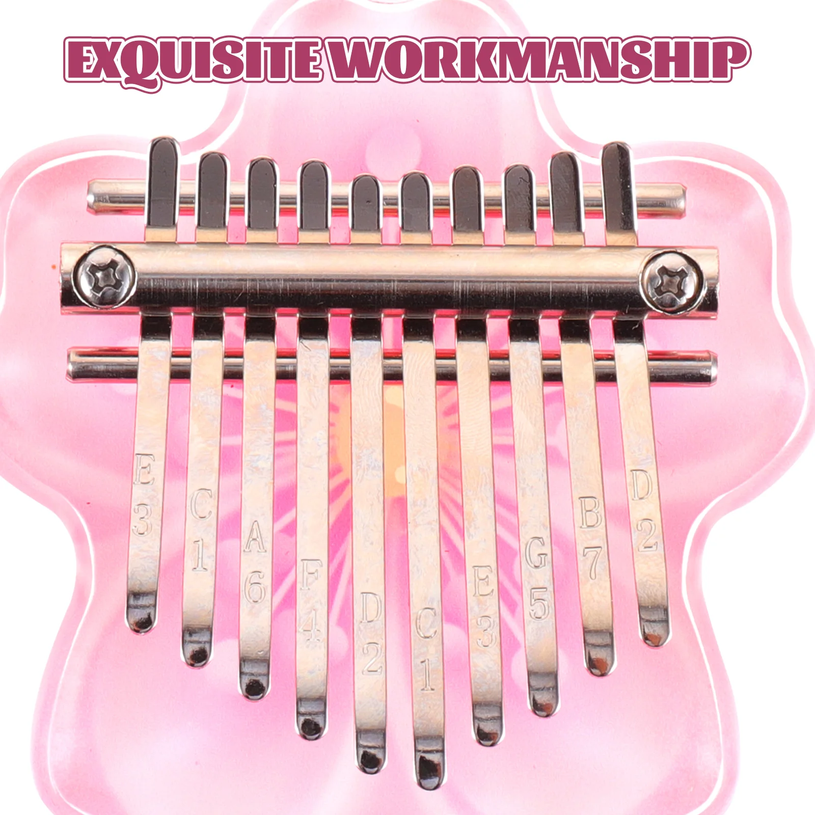 

Major Kalimba Child Kids Musical Instruments Mini Thumb Piano Acrylic Finger for Adults