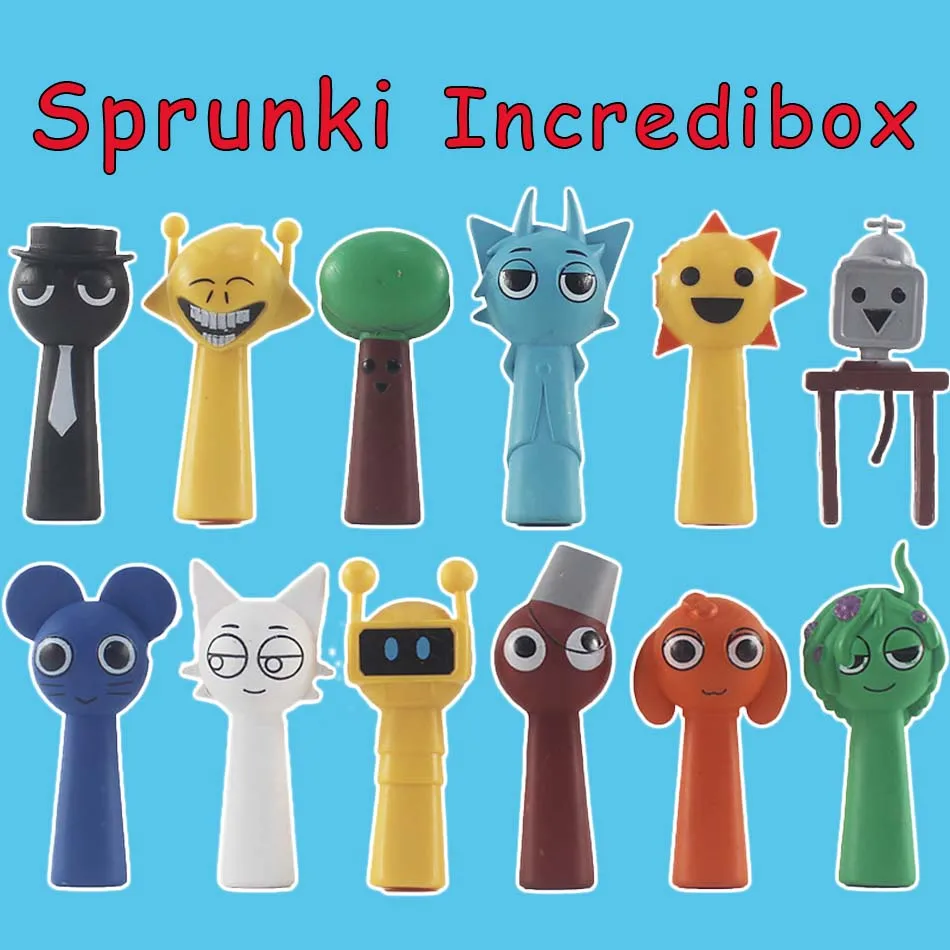 Sprunki Figures Toy Sprunki Figurines Incredibox Figures Wenda Oren Jevin Ornament Birthday Christmas Gift