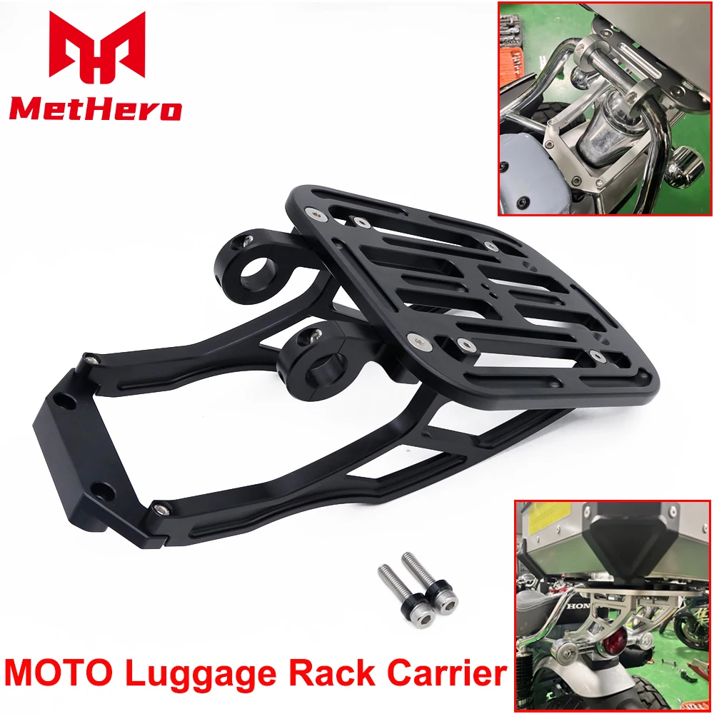 

CNC Aluminum Motorcycle Rear Trunk Luggage Rrack And Bag Support Accessories Fit For Honda Dax 125 Dax125 ST125 2022 2023 2024