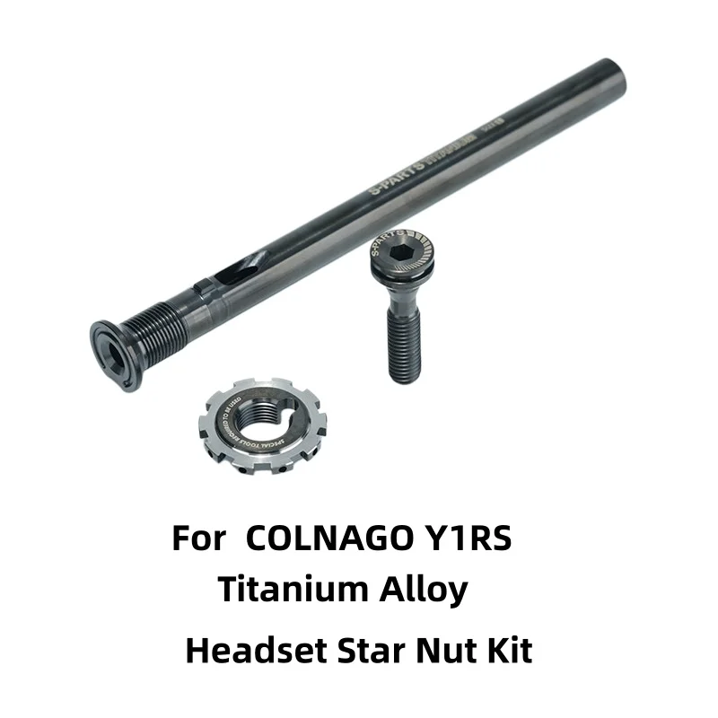 

Комплект расширителя рулевой колонки S-PARTS для COLNAGO Y1RS, титановый расширитель рулевой колонки для шоссейного велосипеда