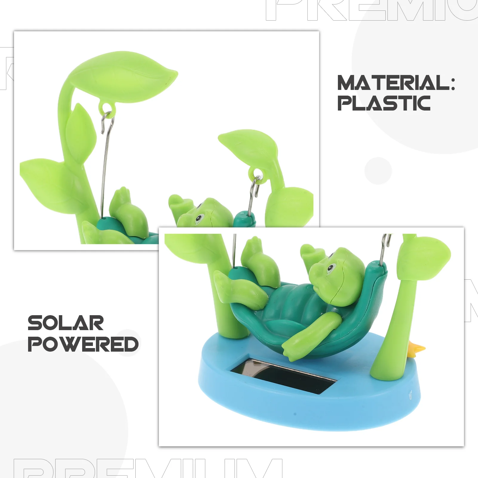 Cruscotto tartaruga oscillante ad energia solare nament 1 pz Simpatico cartone animato Animale che scuote Ballerino Giocattolo dinamico Aspetto unico Facile