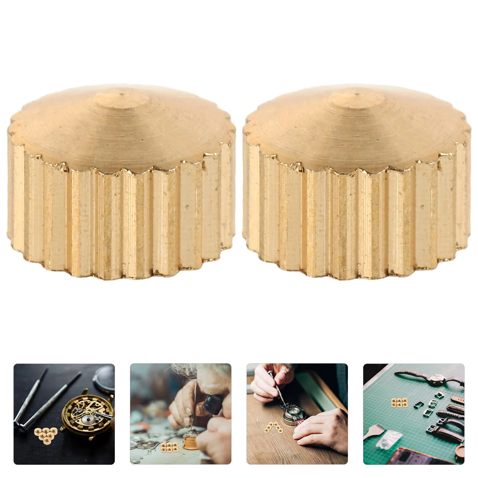 20pcs Clock Repair Kit with Metal Fixing Nuts for Wall Quartz Clock Movement Replacement & Stability