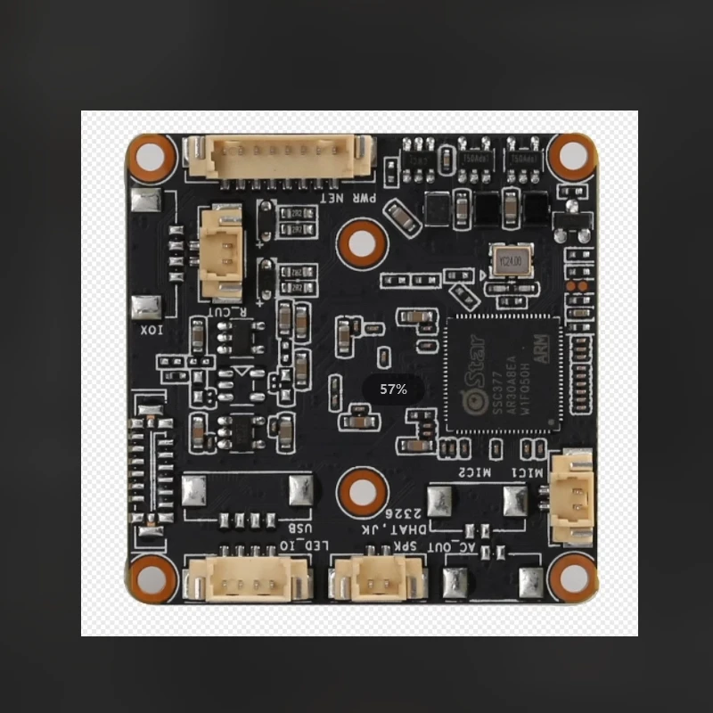 Caméra IP de surveillance intelligente à double lumière, module A42P 4MP, protection de sécurité IPC, cctv HD, module H.disparates ssc337-ss40 Ai megapFête el