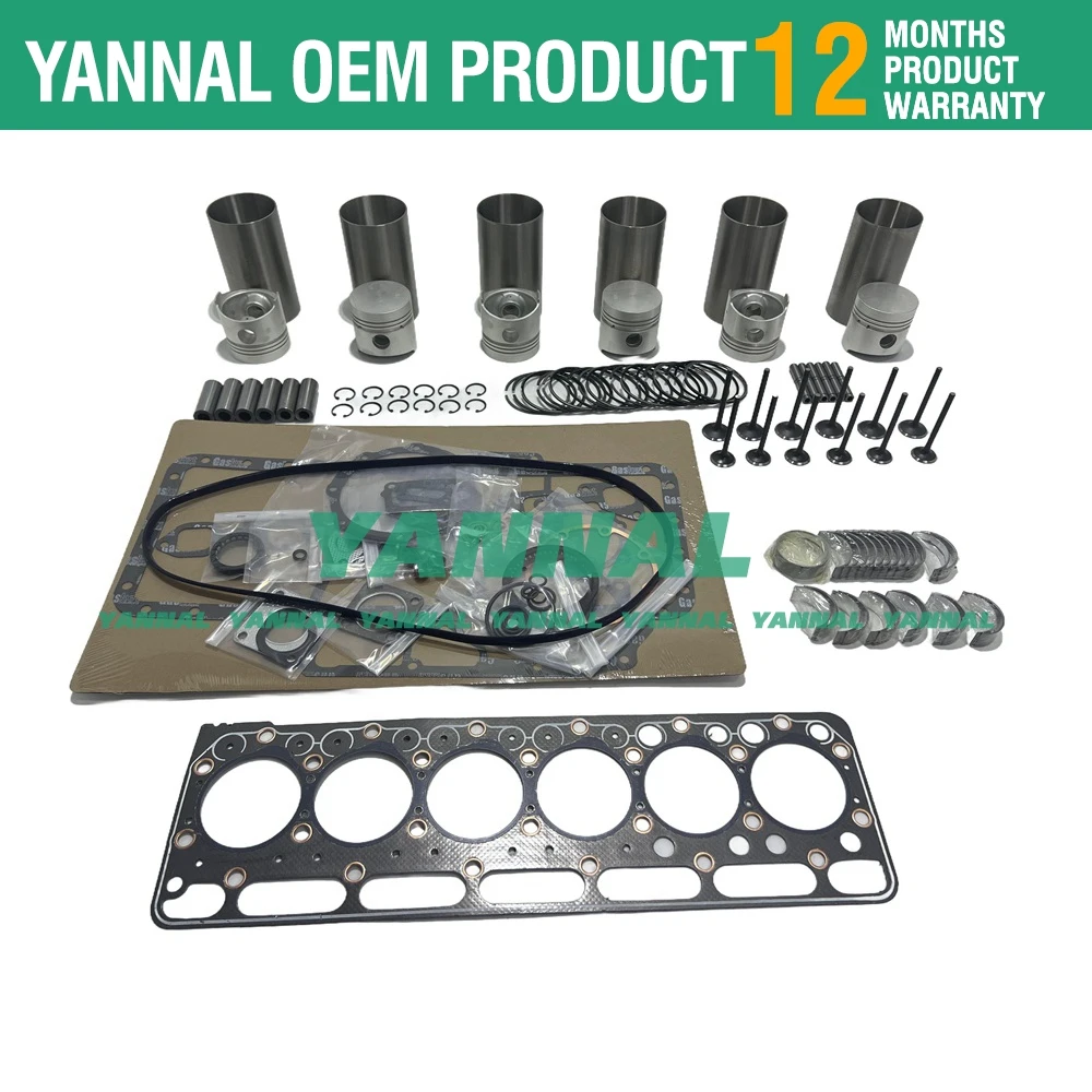 Engine S2800 Overhaul Rebuild Kit Fit Intended For KH191 GV3240 GV3240SW M4950DT