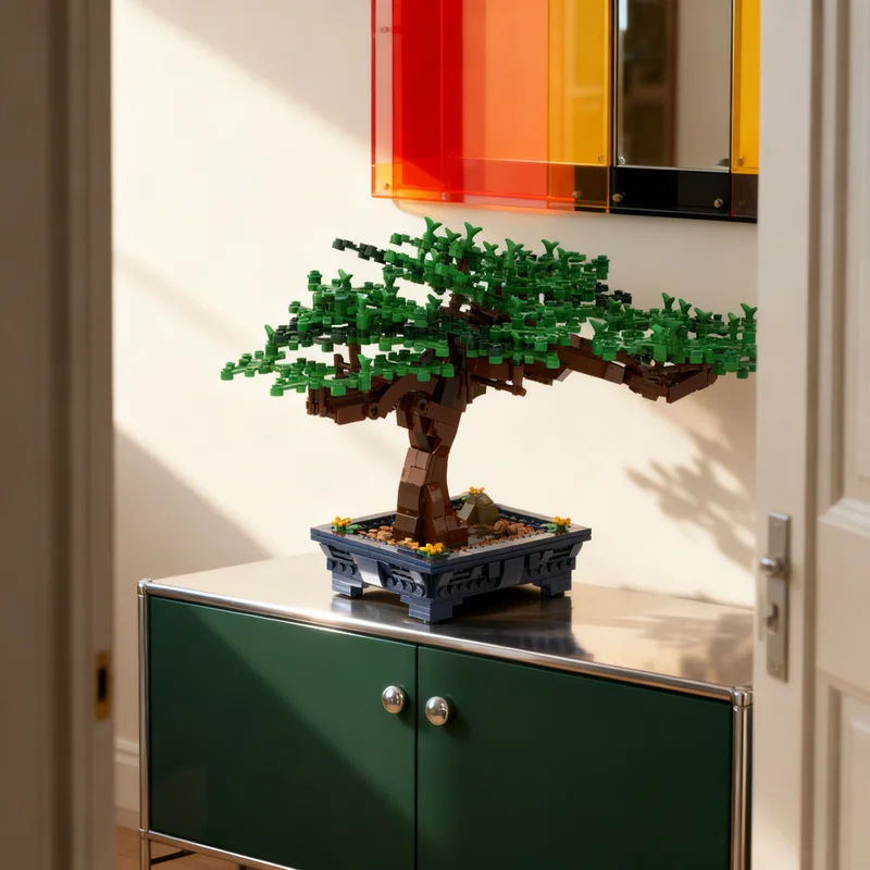 

647pcs MOC Bonsai Tree Ideas CUUSOO Model Building Blocks Creative Display Gift Collectible Decor Kids Premium Adult Desk Home