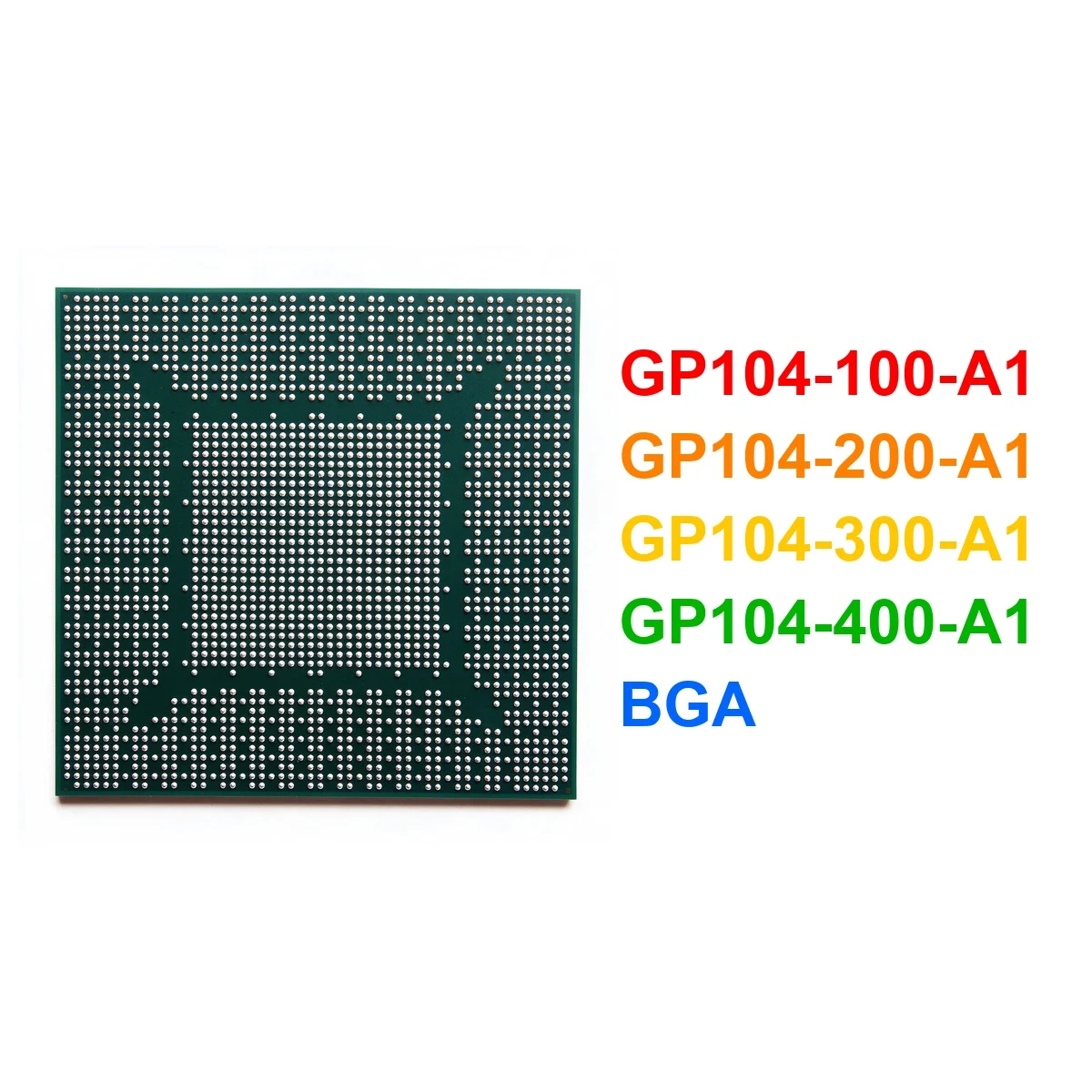  test very good product GP104-100-A1 GP104-200-A1 GP104-300-A1 GP104-400-A1 bga chip reball with balls IC chips