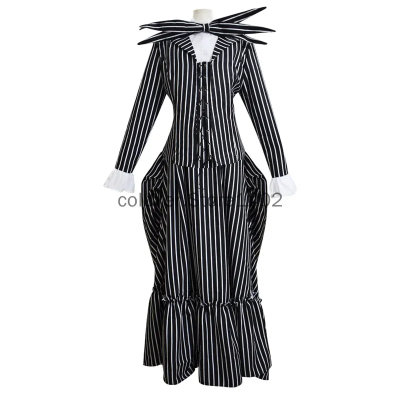 Gruselige Halloween-Kostüme für Erwachsene, Cosplay-Kostüm, Weihnachten, Jack-Uniform, Kleidung, gestreifter Herrenanzug, Kinderkostüm