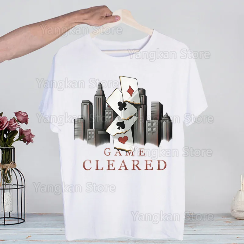 Camiseta de Alicia en Borderland Usagi Arisu Kuina Chishiya, camiseta Unisex para hombre, camisetas de verano de manga corta Estilo Vintage