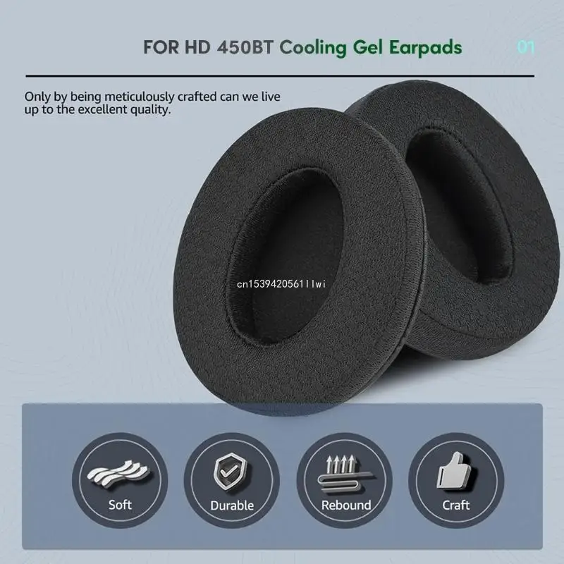 

Soft Ear Pads Noise Cancelling Ear Cushions for HD4.50BT Headset Earpads Dropship