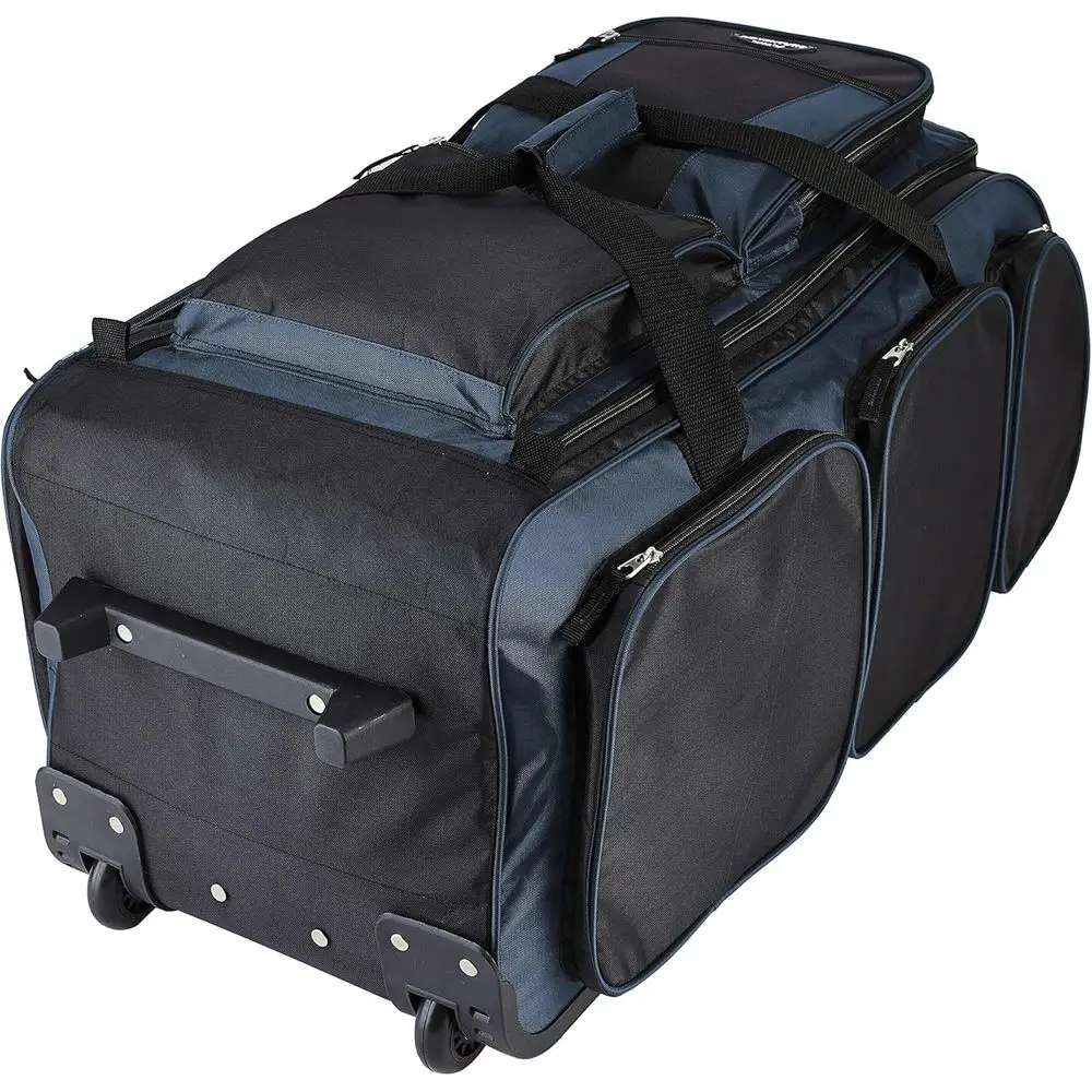 30 Explorer Club Rolling Duffel Bag with Multiple Pockets