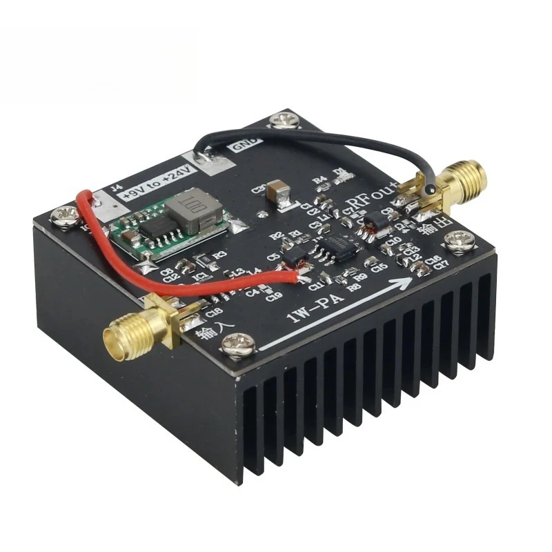 1W-PA Broadband RF Power Amplifier 10M-2000MHz HF VHF UHF Signal Boost Test Module