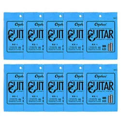 10PCS Orphee Single Strings Perfect Replacements For Electric Guitar 1st E-String Replacement Guitar Accessories