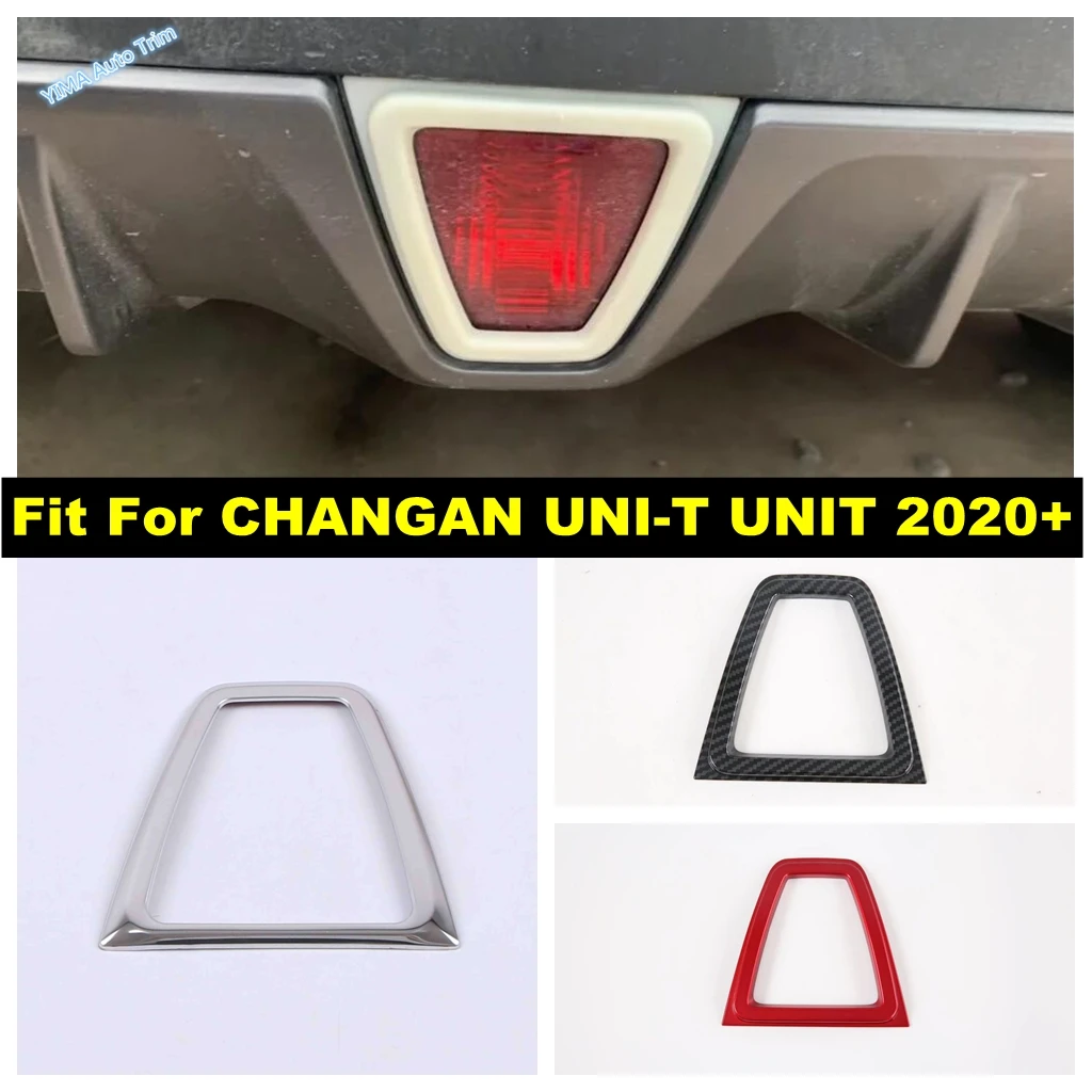 

Auto Rear Fog Light Brake Lamp Frame Cover Trim Decor ABS Accessories Exterior For CHANGAN UNI-T UNIT 2020 2021 2022 2023 2024