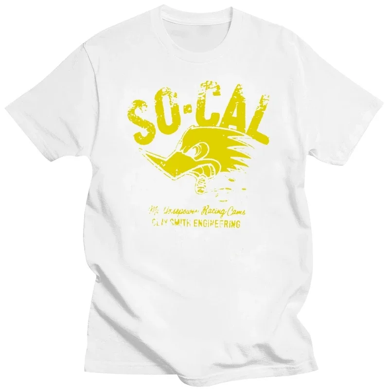 Летняя мужская одежда глина Смит Инженерная винтажная гоночная футболка