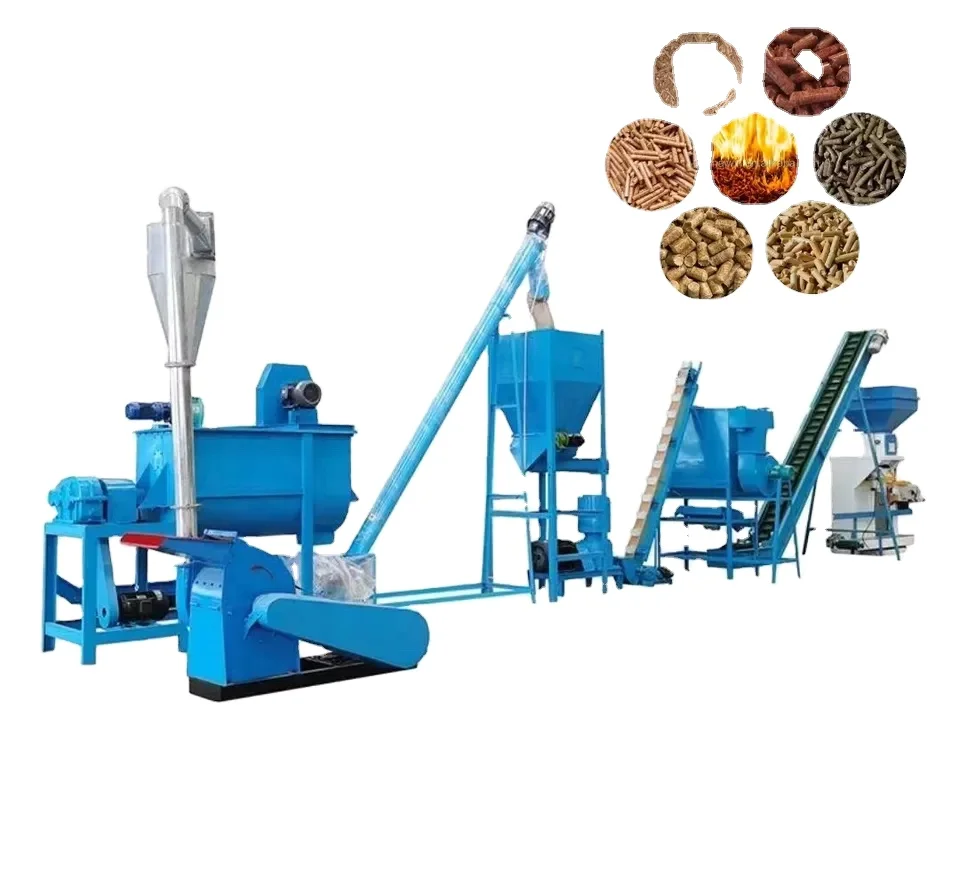 Hot Sale Pellet Machine Sawdust Pellet Machines with One extra 6mm matrix