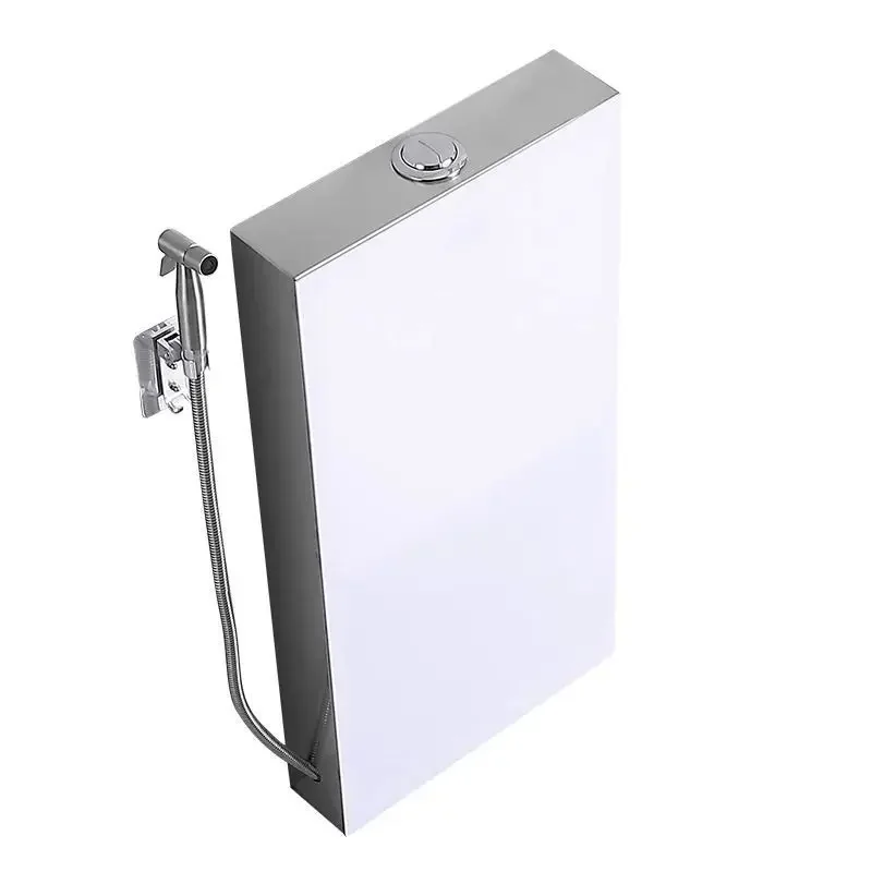 Squatting toilet Floor flushing tank Bathroom toilet Squatting pit Squatting toilet Large impulse Automatic induction