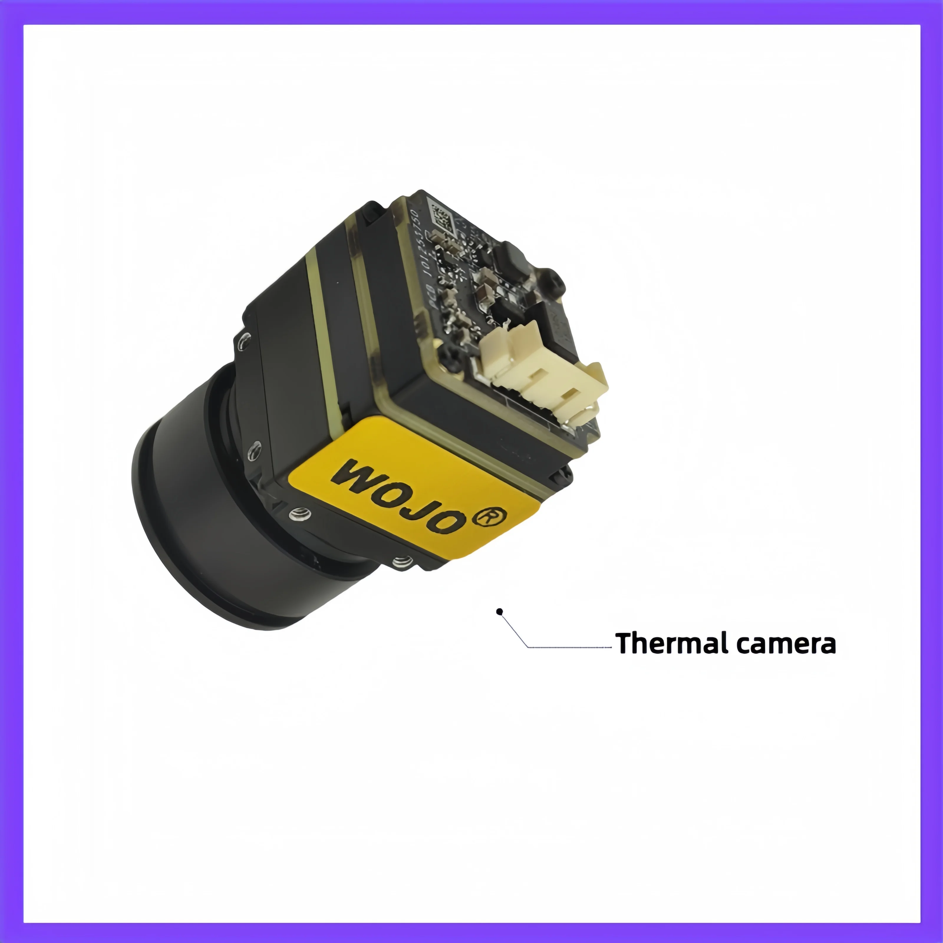 

Новая тепловизионная камера WOJO высокого разрешения для FPV-дронов, 640*512, OEM, мини-серия, аналоговый интерфейс CVBS, модуль камеры