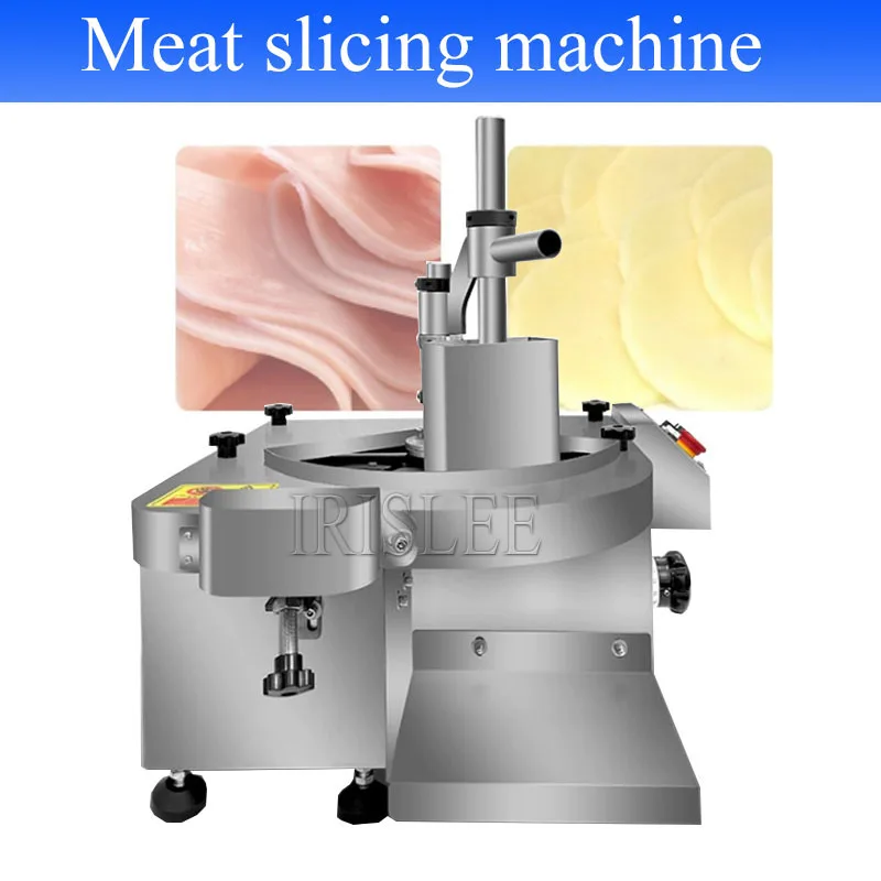 110v 220v Fresh Meat Slicer Commercial Automatic Multi-Function Waist Slice Tendon Braised Meat Cooked Food Meat Cutting Machine